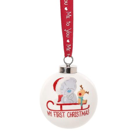 My 1st Christmas Tiny Tatty Teddy Bauble £3.00